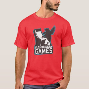 T-shirt de jeux de Rantmedia (rouge)