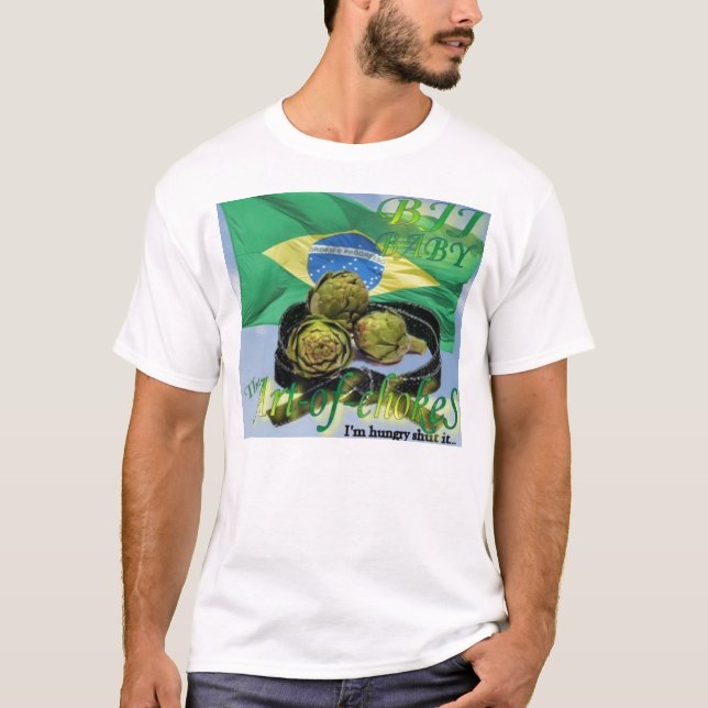 T-shirt de Jiu Jitsu de Brésilien (Devant)