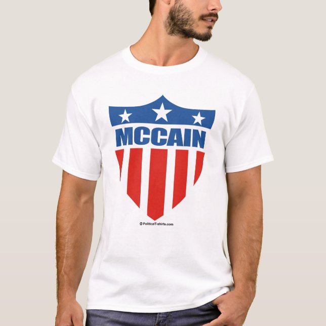 T-shirt de John McCain (Devant)