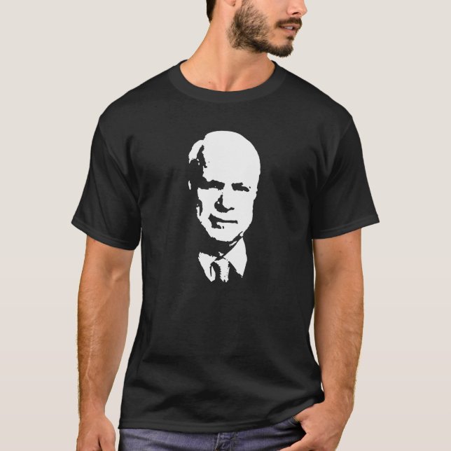T-shirt de John McCain (Devant)