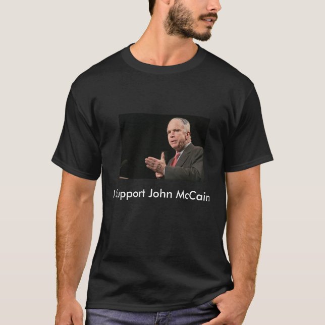 T-shirt de John McCain (Devant)