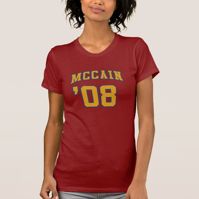 T-shirt de John McCain (Devant)