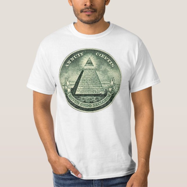 T-shirt de joint de Novus Ordus Seclorum (Devant)