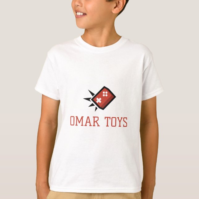 T-SHIRT de JOUETS d'OMAR pour le (Devant)
