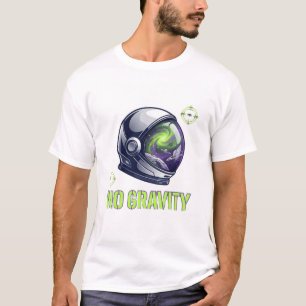 T-Shirt de joueur astronaute de l'espace sans grav