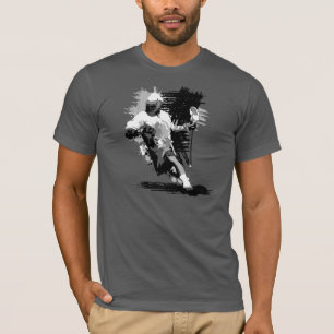 T-shirt de joueur de lacrosse