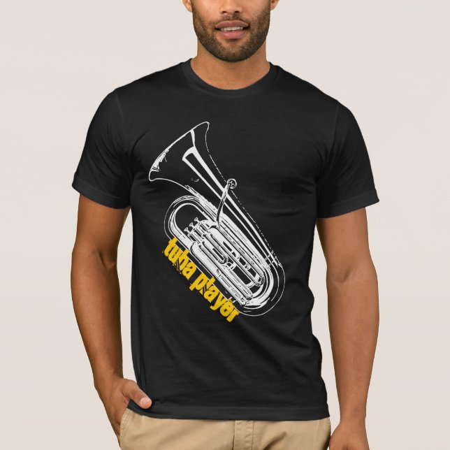 T-shirt de joueur de tuba (Devant)