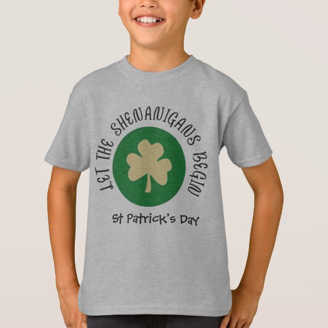 T-shirt de Jour de la Saint Patrick de malice (Devant)