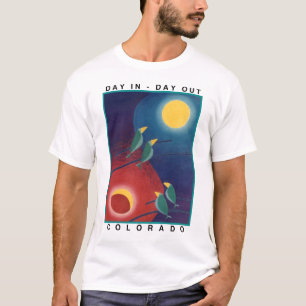 T-shirt De jour jour le Colorado dedans -
