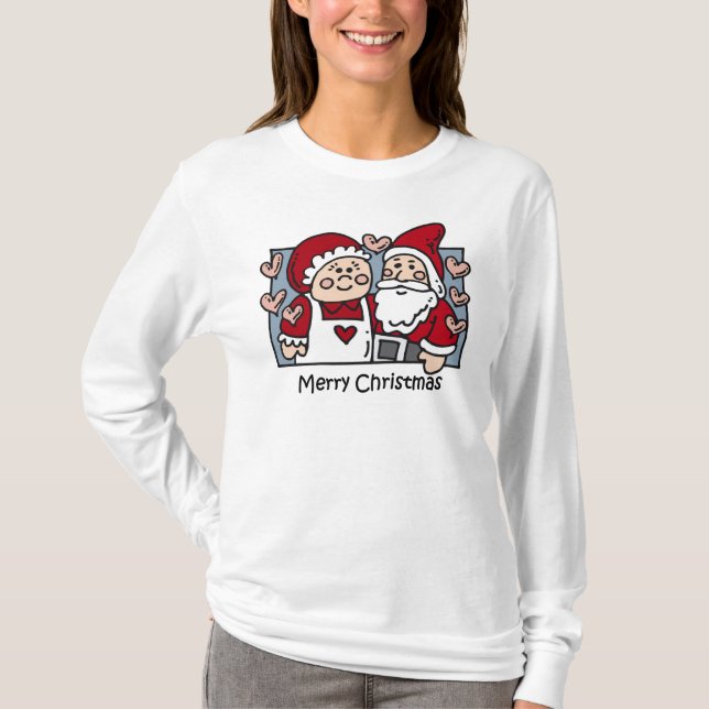 T-shirt de Joyeux Noël (Devant)