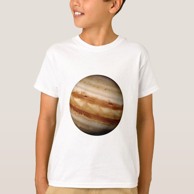 T-shirt ~ de JUPITER v.4 (système solaire) de PLANÈTE (Devant)