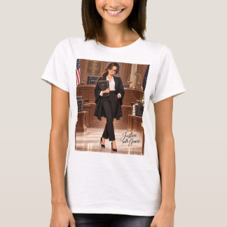 T-shirt de juriste avec grâce