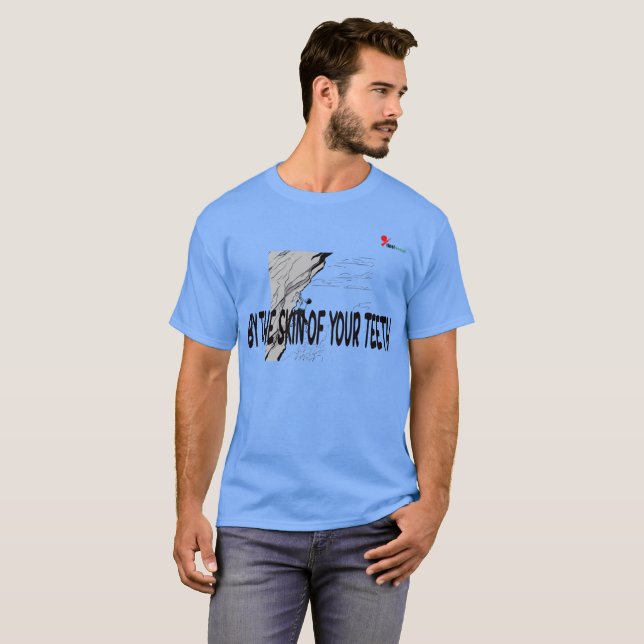 T-Shirt "De justesse" | De peu (Devant entier)
