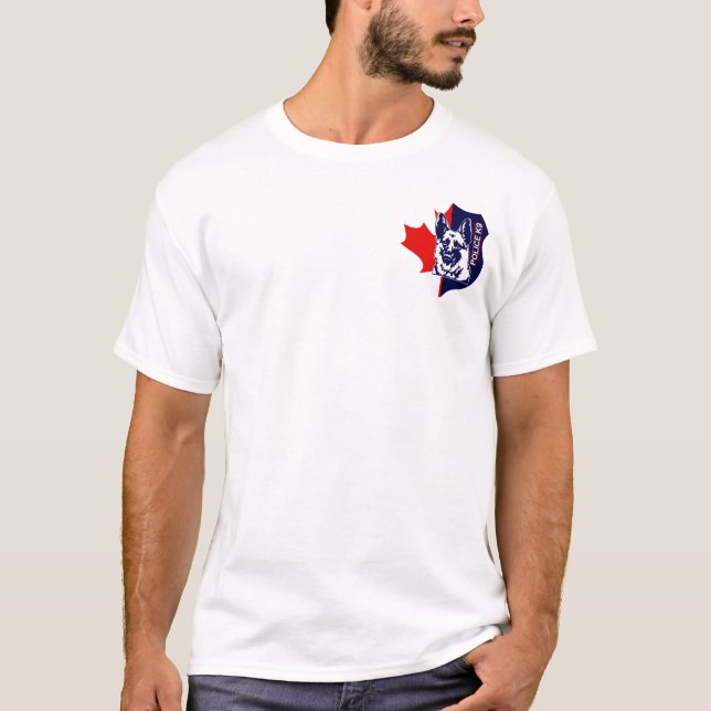 T-shirt de K9 Canada (Devant)