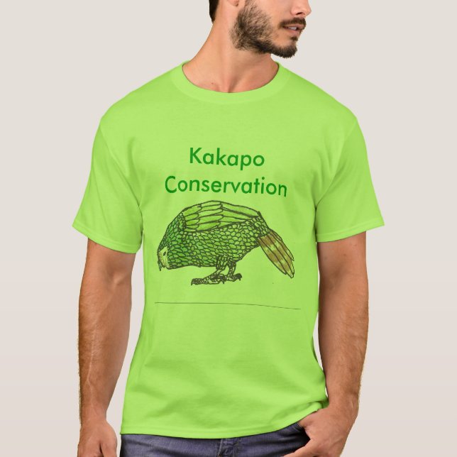 T-shirt de Kakapo (Devant)