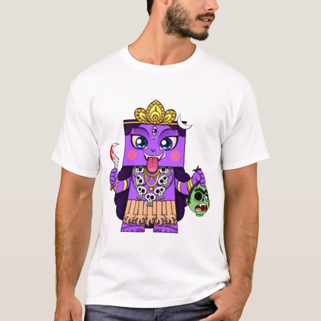 T-shirt de Kali de déesse (Devant)