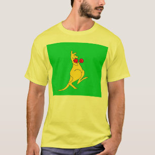 T-shirt de kangourou de boxe