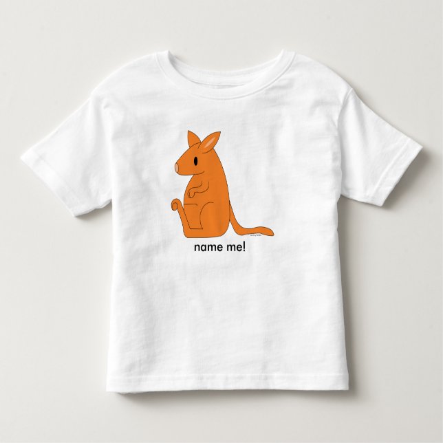 T-shirt de kangourou d'enfant en bas âge (Devant)