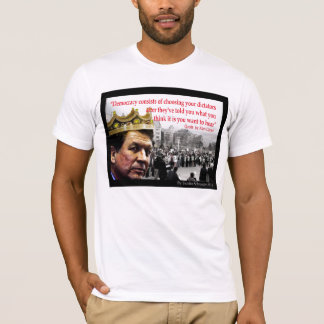 T-shirt de Kasick avec la citation
