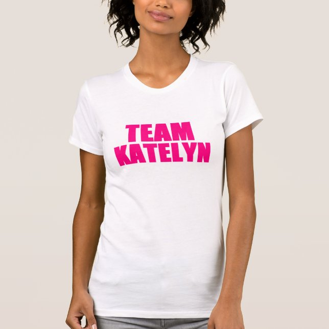 T-shirt de Katelyn d'équipe (Devant)