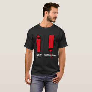 T-shirt de Ketchdown de ketchup
