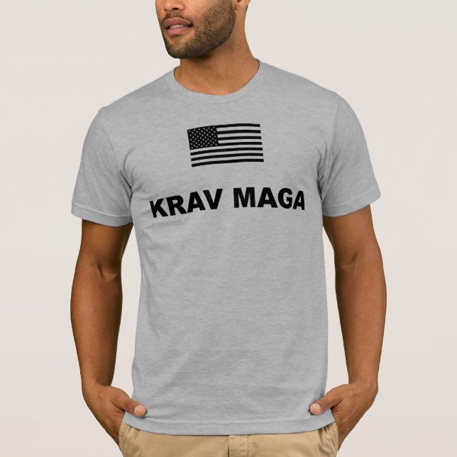 T-shirt de Krav Maga Etats-Unis (Devant)