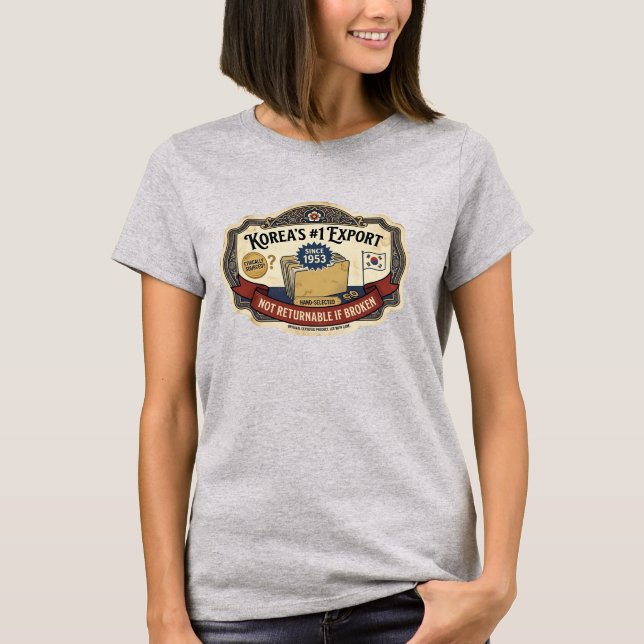 T-shirt de la 1ère exportation de Corée  (Devant)