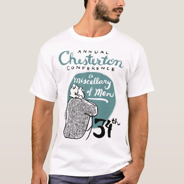 T-Shirt de la 34e Conférence Chesterton (Devant)