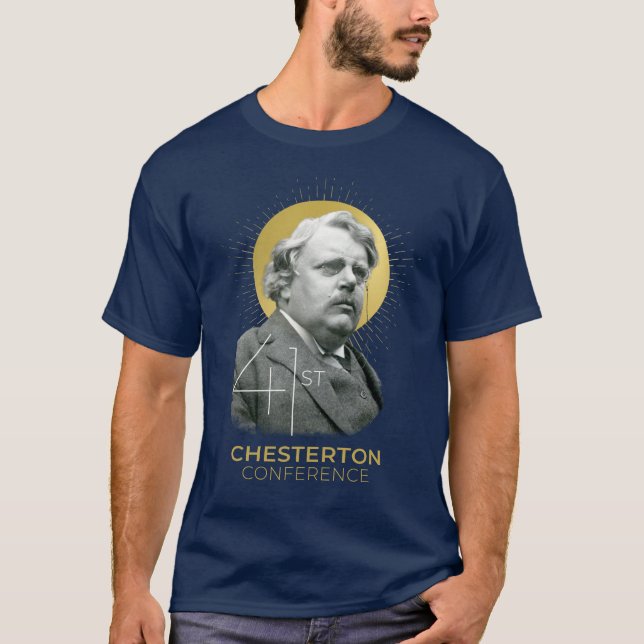 T-Shirt de la 41e Conférence Chesterton (Devant)