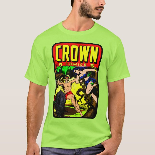 T-shirt de la bande dessinée de la Couronne des an (Devant)