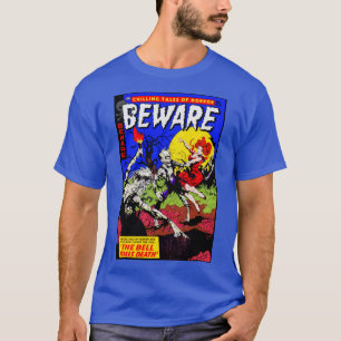 T-shirt de la BD d'horreur ATTENTION Années 50
