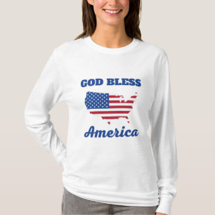 T-shirt de la bénédiction de Dieu AMÉRIQUE