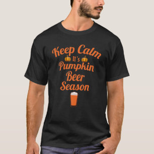 T-shirt de la bière citrouille pour les amateurs d