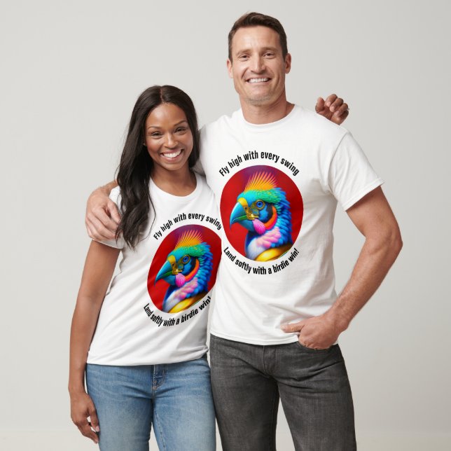 T-shirt de la Birdie de Golfer (Unisexe)