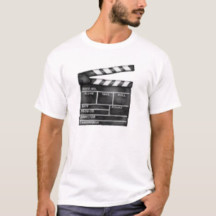 T-Shirt de la carte du Clapper de film