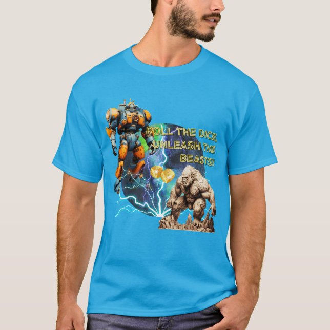 T-shirt de la carte Gamer (Devant)