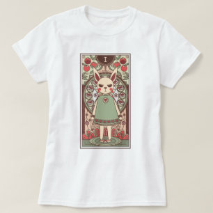 T-shirt de la carte Tarot de Magicien Bunny