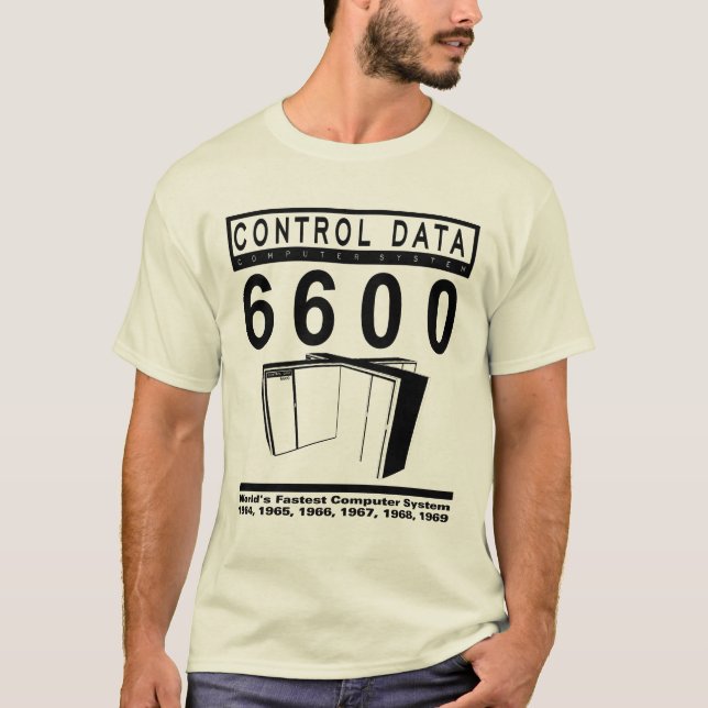 T-shirt de la CDC 6600 (Devant)