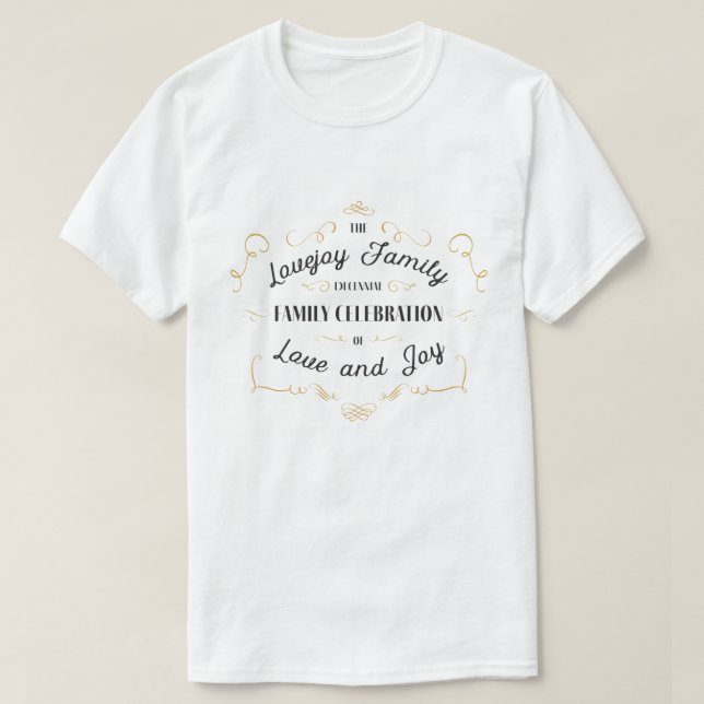 T-shirt de la célébration de Lovejoy - Blanc (Design devant)