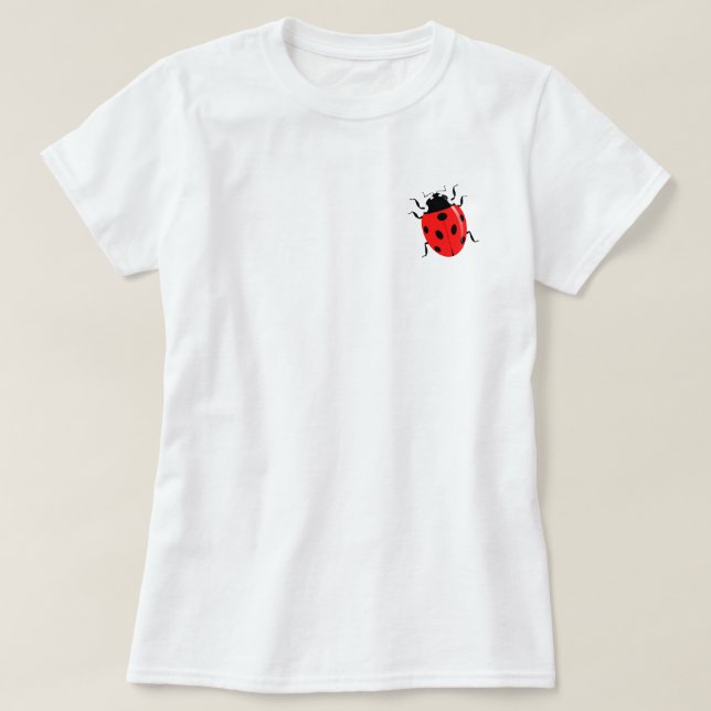T-shirt de la coccinelle (Design devant)