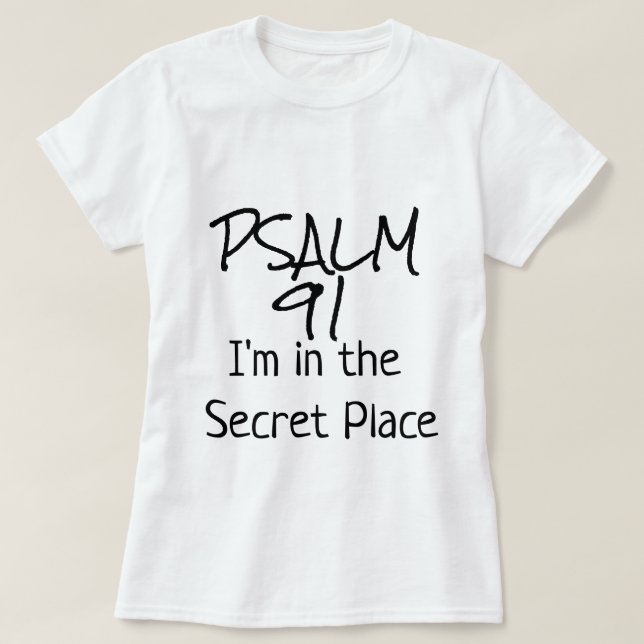 T-shirt de la collection de cadeaux de foi (Design devant)