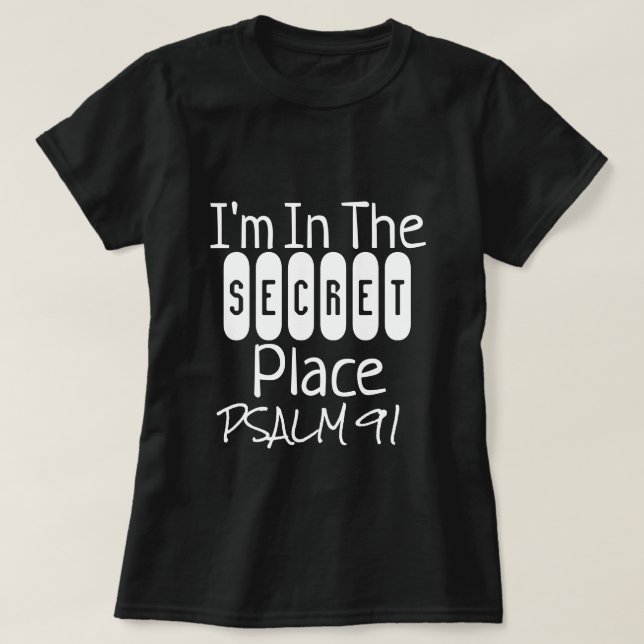 T-shirt de la collection de cadeaux de foi (Design devant)