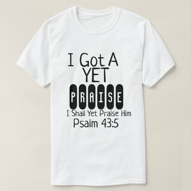 T-shirt de la collection de cadeaux de foi (Design devant)