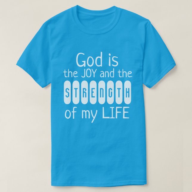 T-shirt de la collection de cadeaux de foi (Design devant)