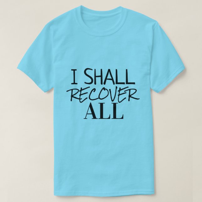 T-shirt de la collection de cadeaux de foi (Design devant)