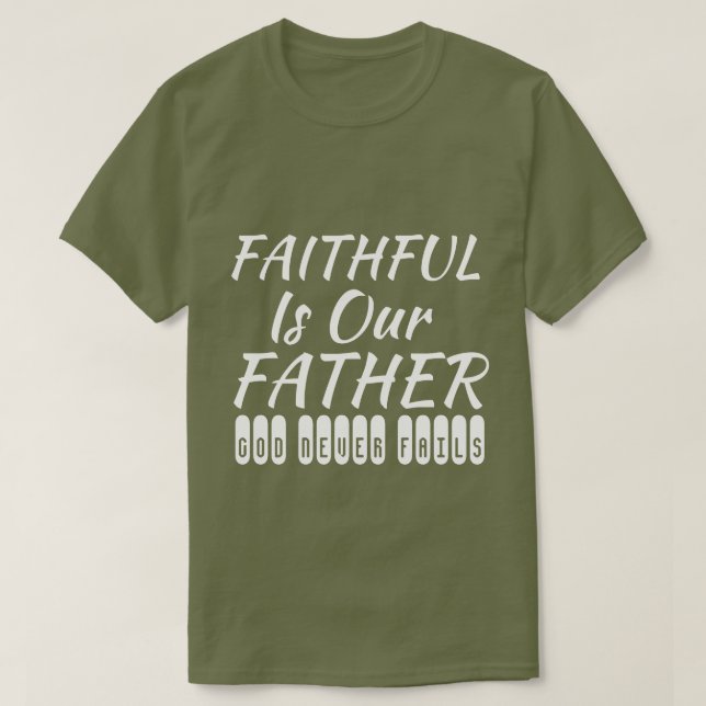 T-shirt de la collection de cadeaux de foi (Design devant)