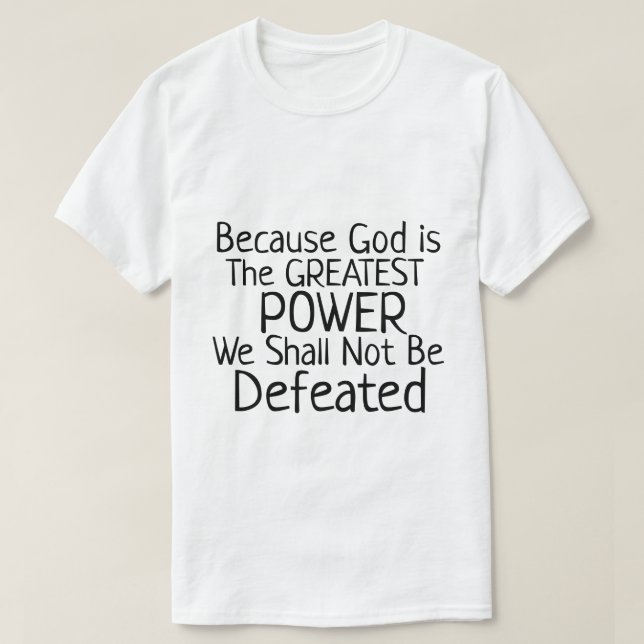 T-shirt de la collection de cadeaux de foi (Design devant)