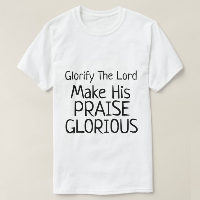 T-shirt de la collection de cadeaux de foi (Design devant)