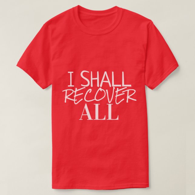 T-shirt de la collection de cadeaux de foi (Design devant)