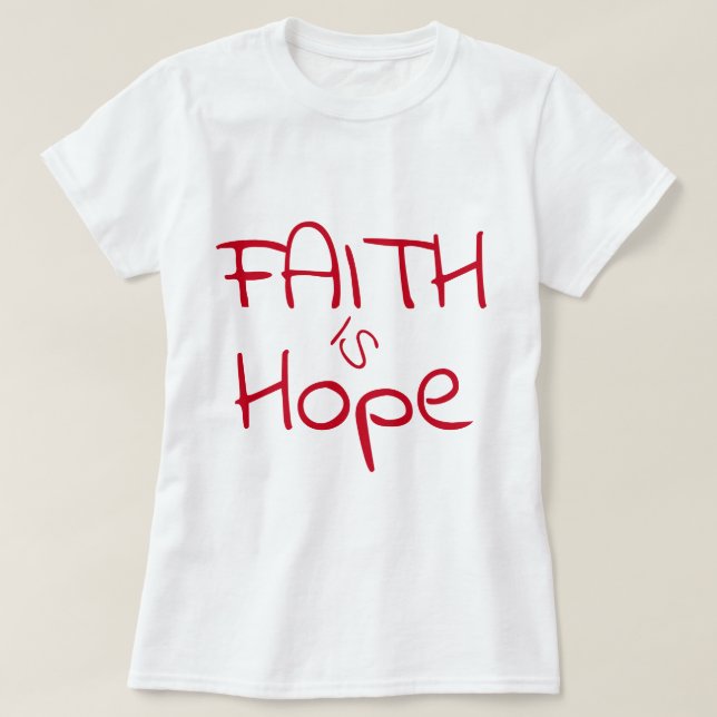 T-shirt de la collection de cadeaux de foi (Design devant)